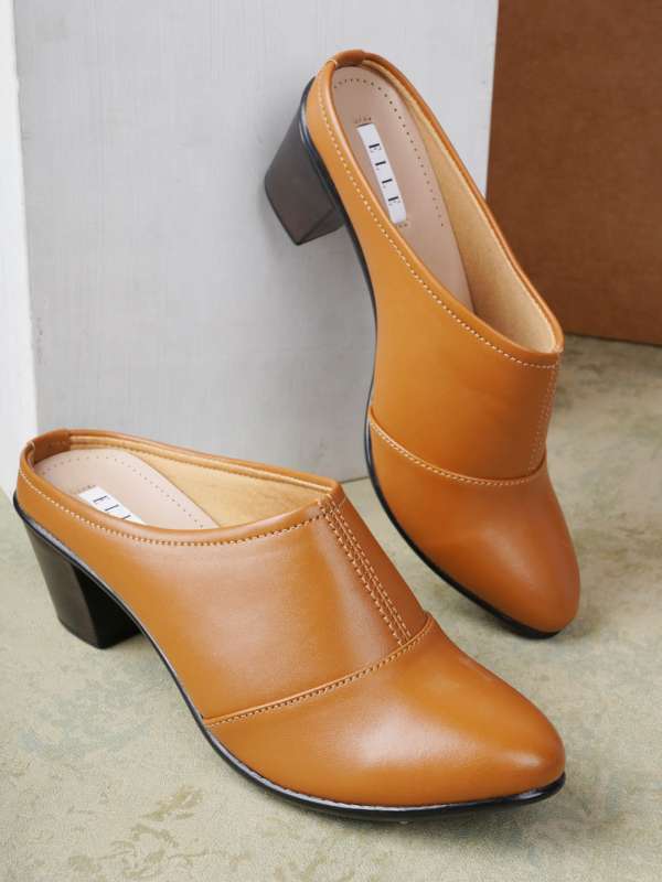 Camel brown heels top