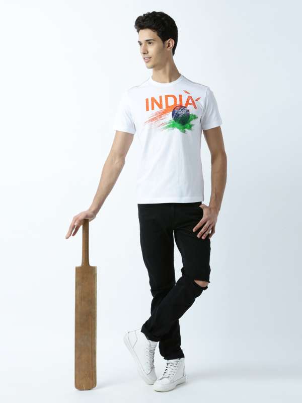 Indian Tricolour Tshirt Buy Indian Tricolour Tshirt online in India