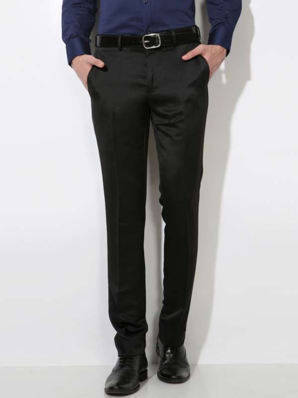 Buy Black Slim Fit Suit Trousers for Men Online at Selected Homme   205042701