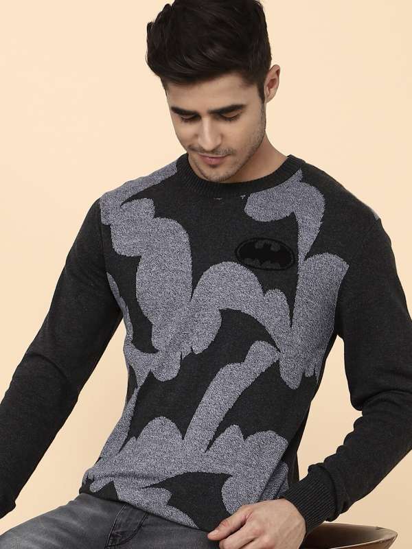 Men Sweaters Batman Buy Men Sweaters Batman online in India