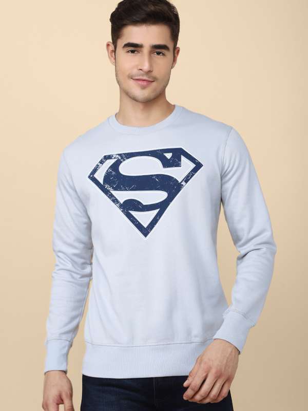 Men Superman Sweatshirts Buy Men Superman Sweatshirts online in