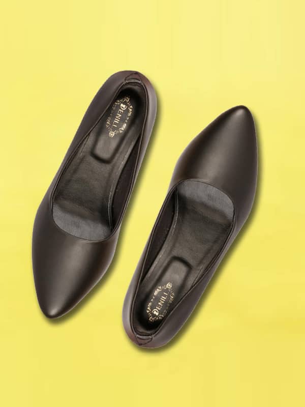 Cleo Gold Casual Heel Slip-On for Women-omiya.com.vn