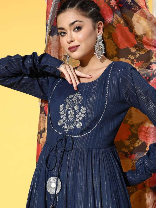 Partywear Kurti s S Kurtas Suits For Women Sweaters Buy