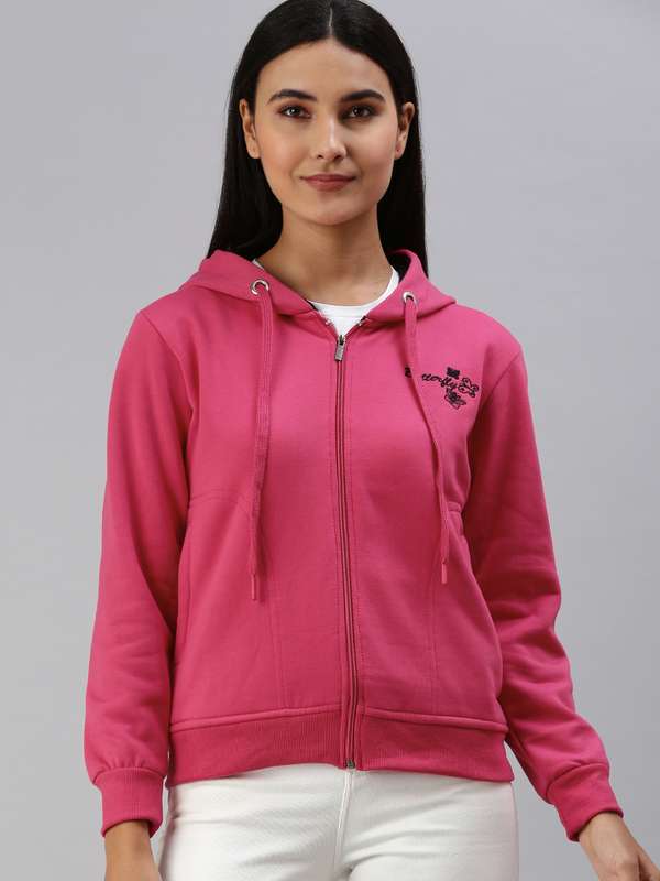 Ladies pink sweatshirts clearance