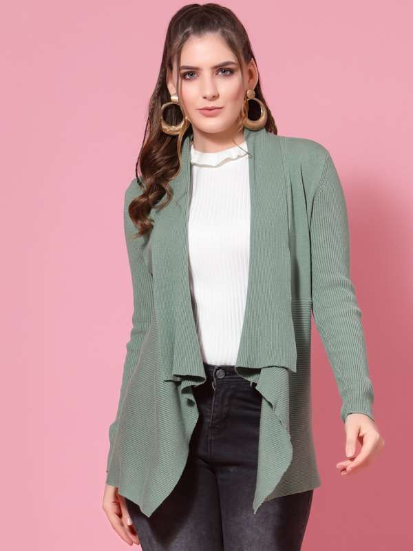 Neon Green Shrug Buy Neon Green Shrug online in India