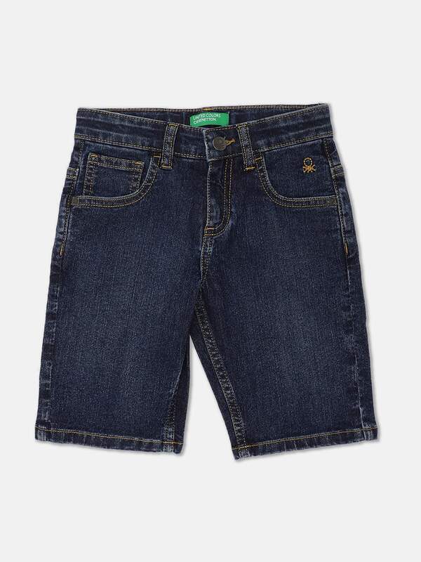 United Colors of Benetton Abbigliamento Pantaloni e jeans Shorts Pantaloncini Shorts Con Rouches 