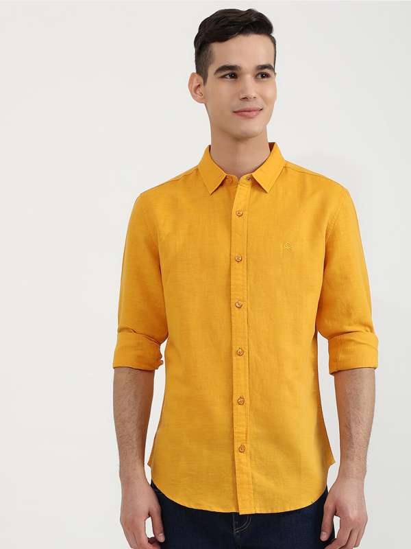 United Colors Of Benetton Linen Shirts