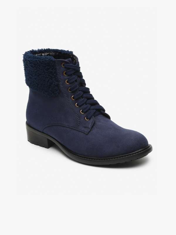 Navy boots online online