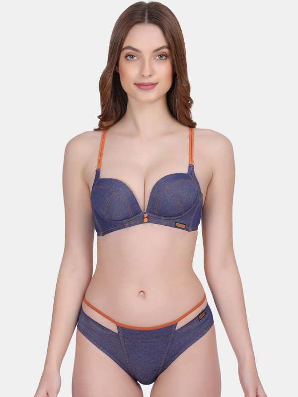Buy Turquoise Lingerie Sets for Women by Zerokaata Online