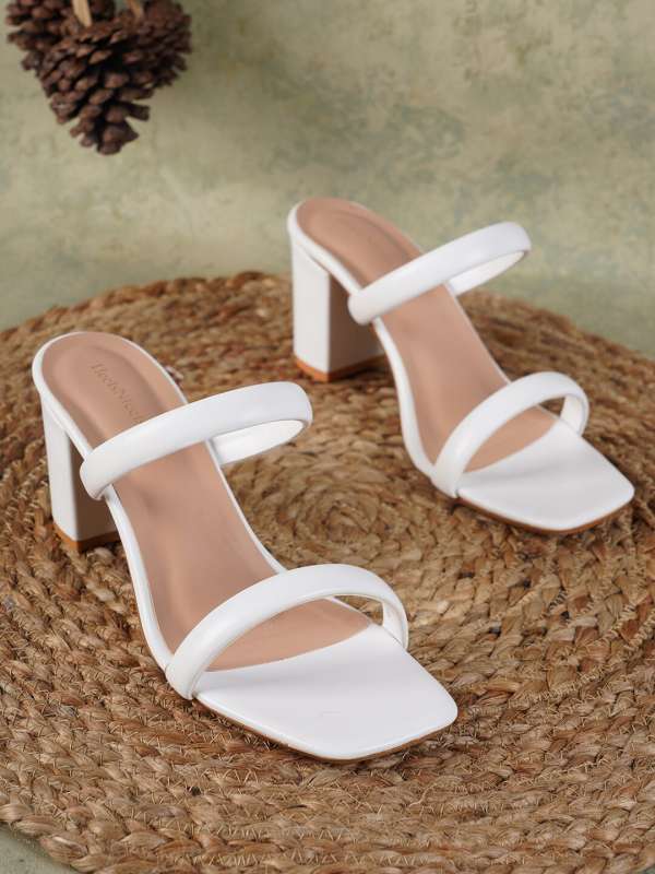 White Party Heels Buy White Party Heels online in India