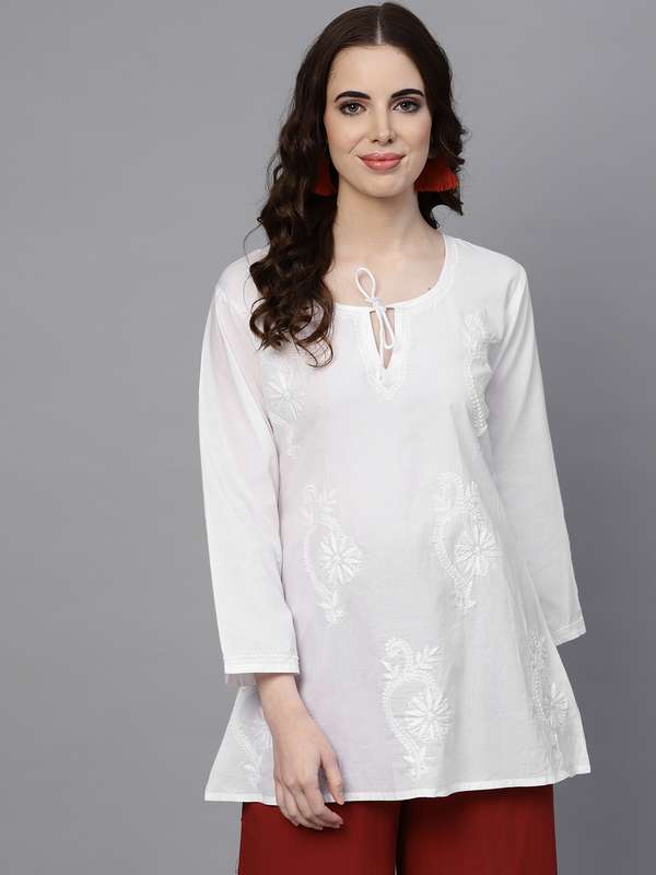 Chikankari Kurtis Buy Chikankari Kurtis Online Myntra Buy 100% authentic hand embroided lucknow chikan chikankari kurti, kurti online. buy chikankari kurtis online myntra