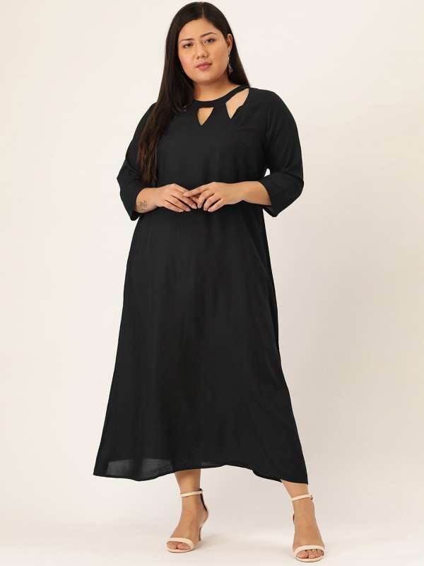 Plus size dresses myntra hot sale