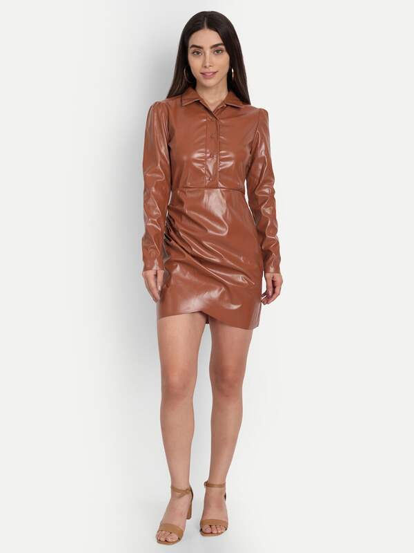 leather dress