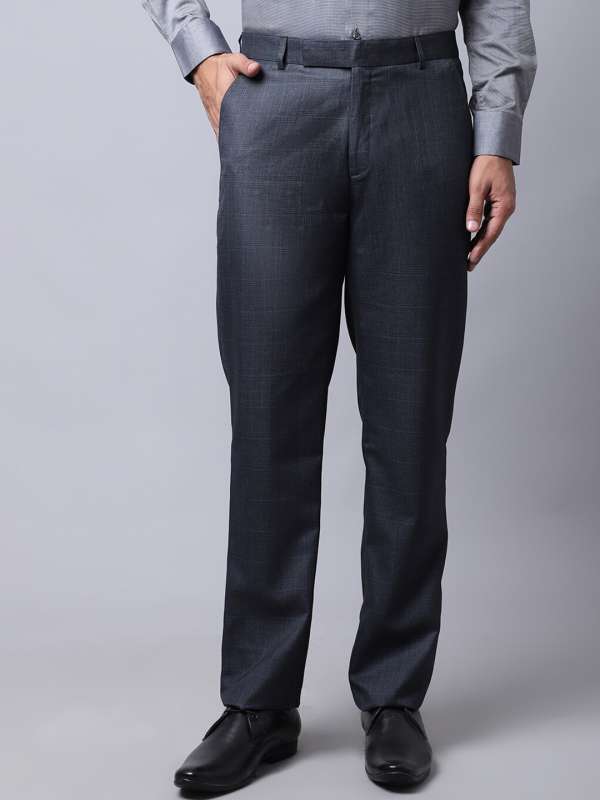 Cotton Formal Trousers - Buy Cotton Formal Trousers online in India