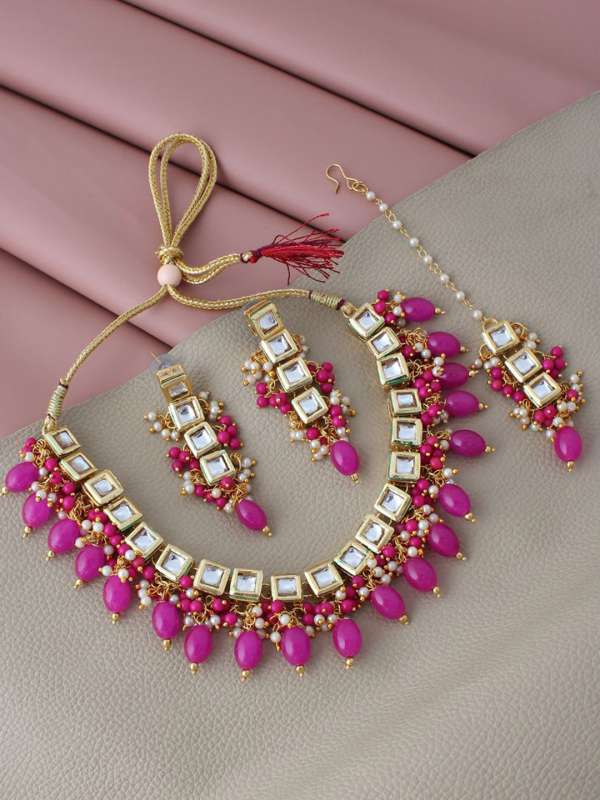 Magenta clearance jewellery set