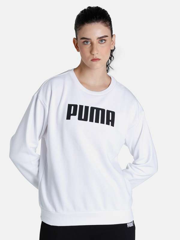 Puma white sweater shop