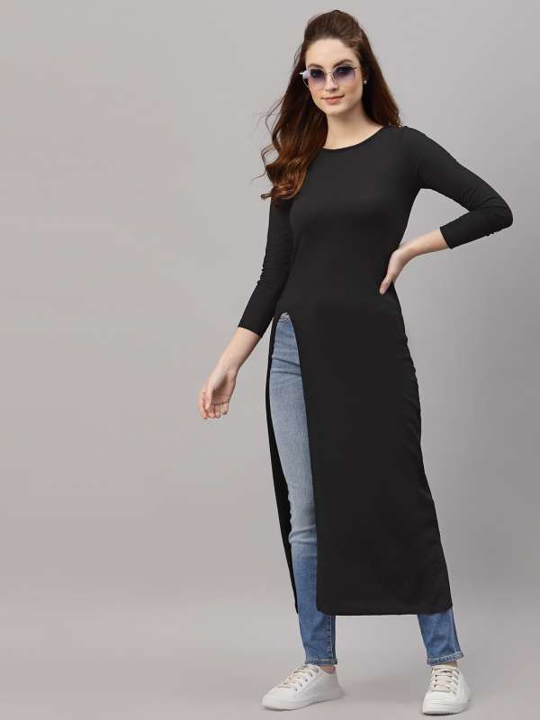 Maxi tops discount with front slits