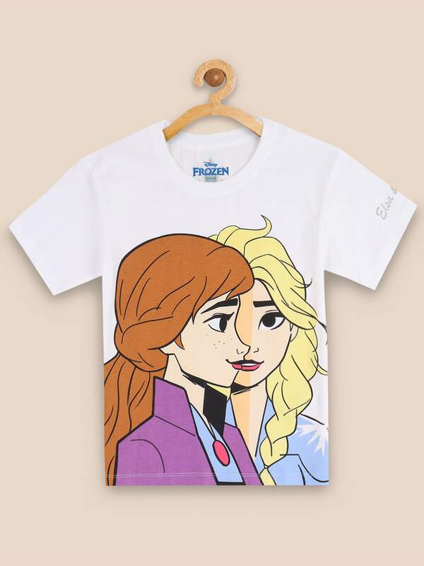 Disney Girls Frozen Olaf Photoshoot T-Shirt 