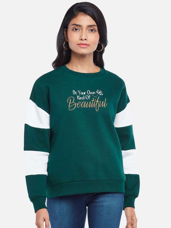 Jabong sweatshirts for ladies 2025