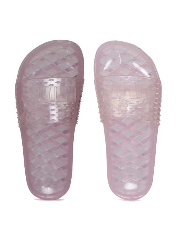 pink puma slippers