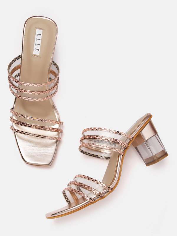 Stone sales sandals heels