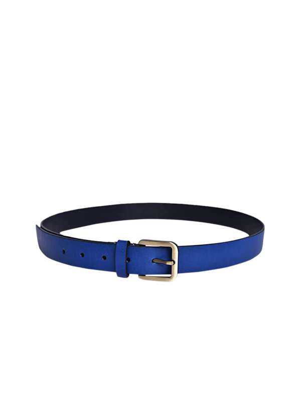 Women Navy Blue Belts Buy Women Navy Blue Belts online in India