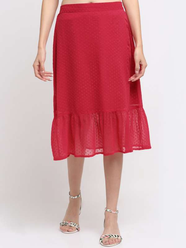 Knee length hotsell skirt design