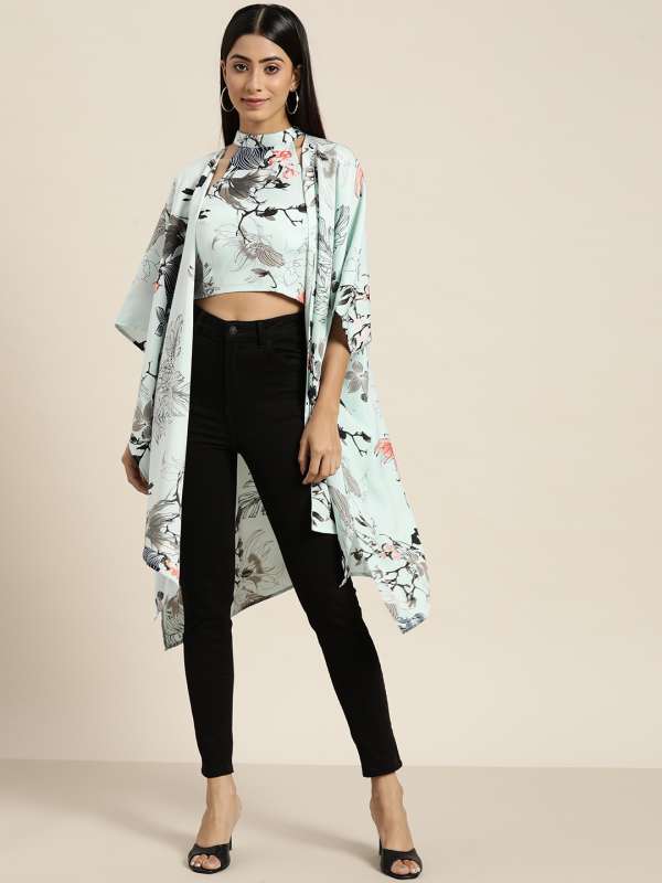 Black kimono shrug store