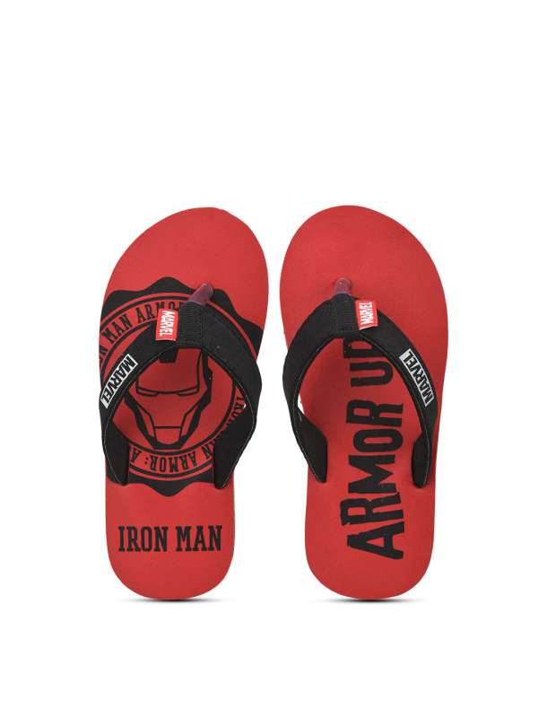 Kids avengers slippers store