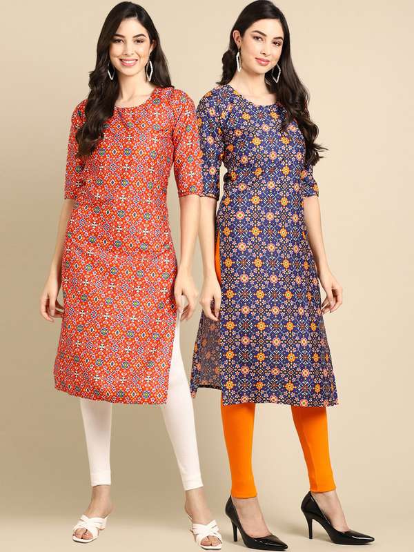 myntra kurtis combo