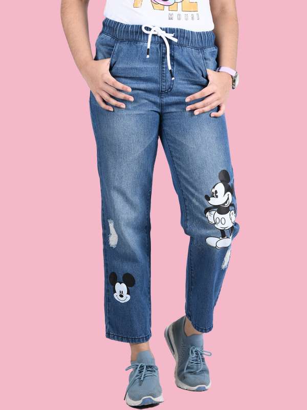 Mouse cut shop jeans girl
