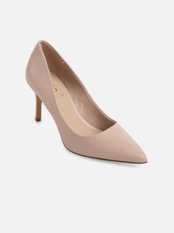 Buy Marc Loire Women Gold Toned Shimmer Block Heels  Heels for Women  4368679  Myntra