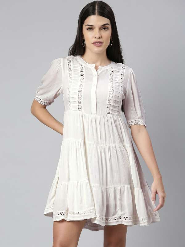 White Lace Dresses Buy White Lace Dresses online in India