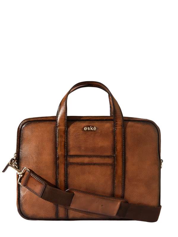 Laptop leather best sale bags online
