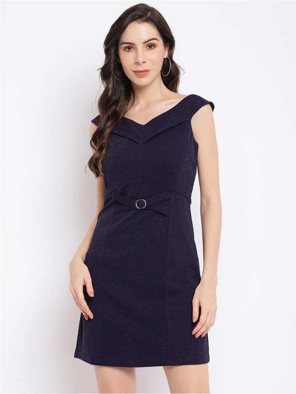 Latin Quarters Navy Blue Dresses Buy Latin Quarters Navy Blue