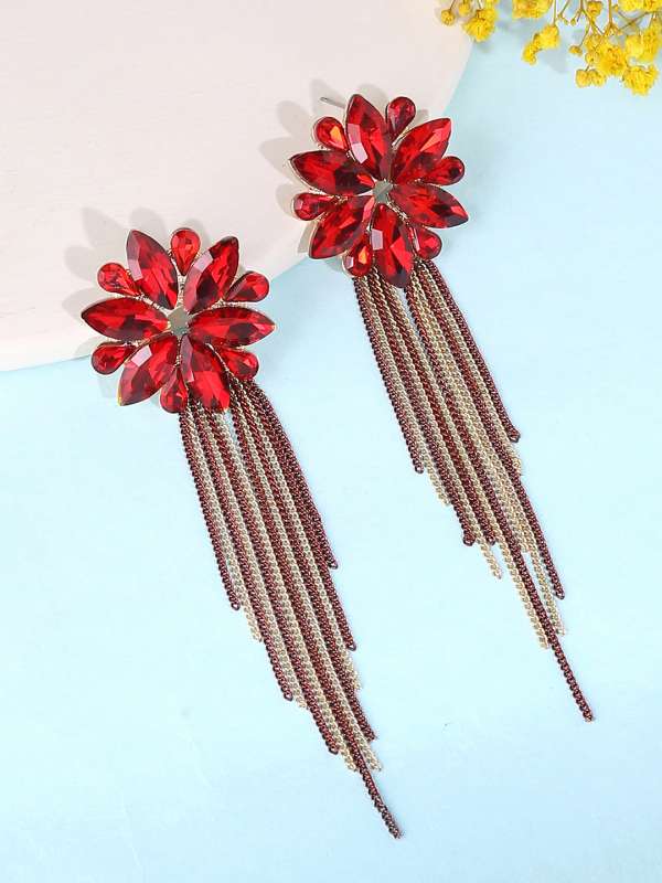 Red Danglers Drop 6813723.htm Buy Red Danglers Drop 6813723.htm online in India