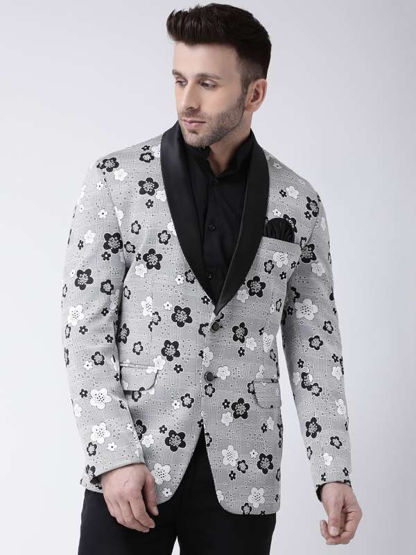 Printed blazer clearance mens online india