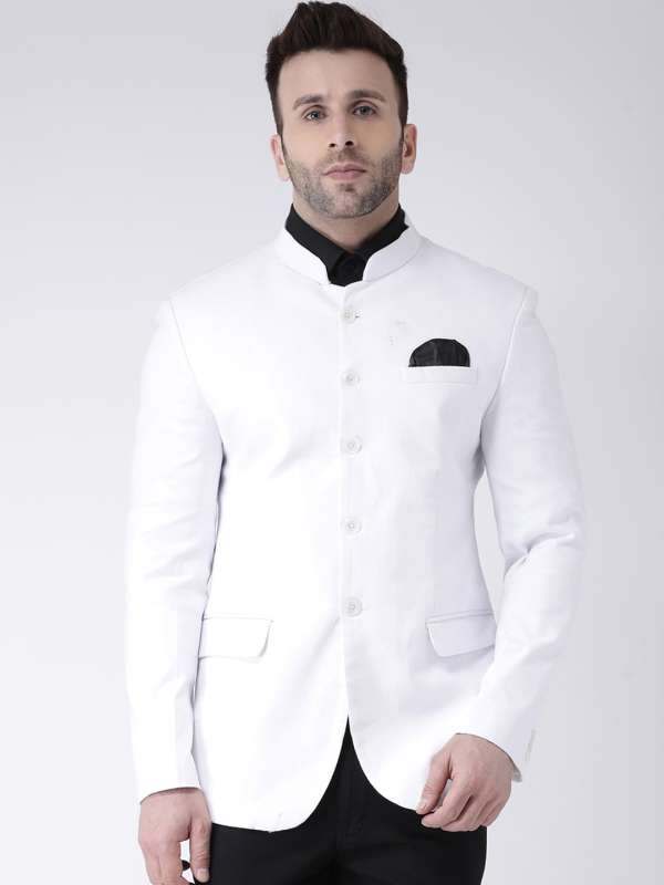 White linen blazer mens deals
