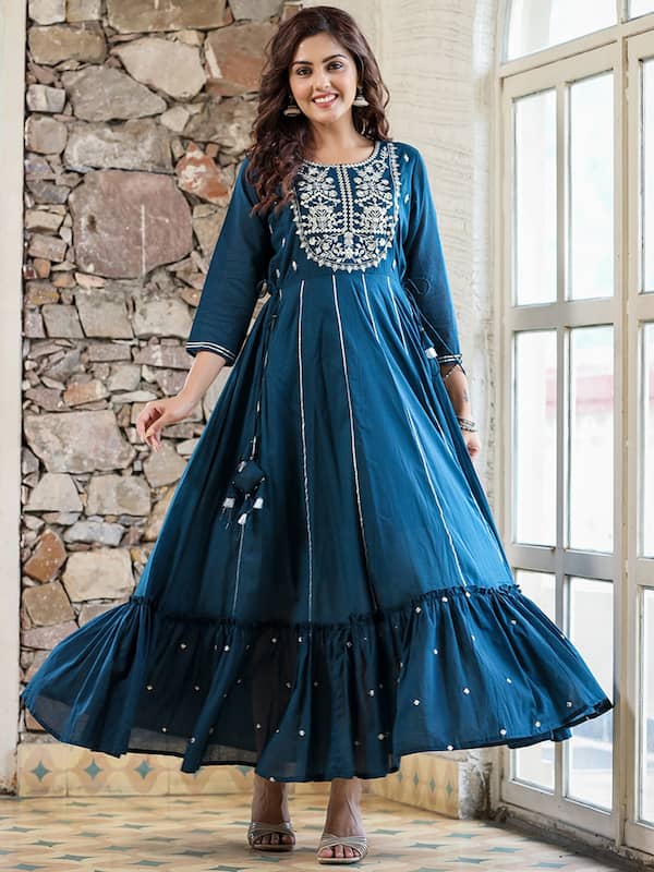 Latest Wedding Gown  Party Wear Gown  Ladies Gown  Indo Western Gown   Ethnic Plus