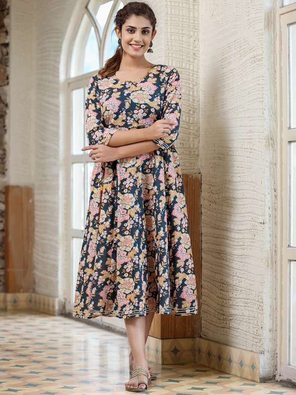 Myntra cotton 2025 dresses