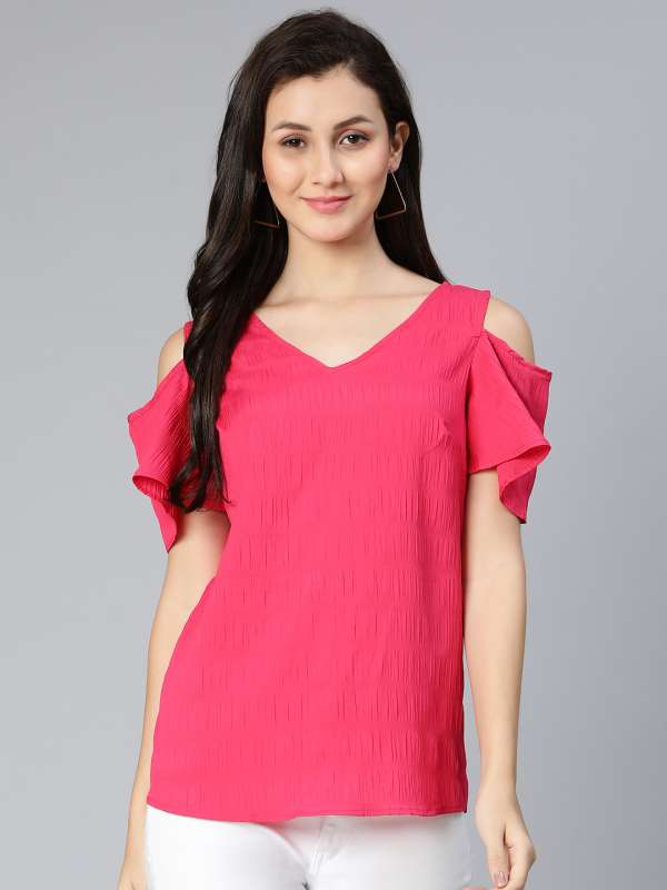 Cold shoulder tops myntra sales