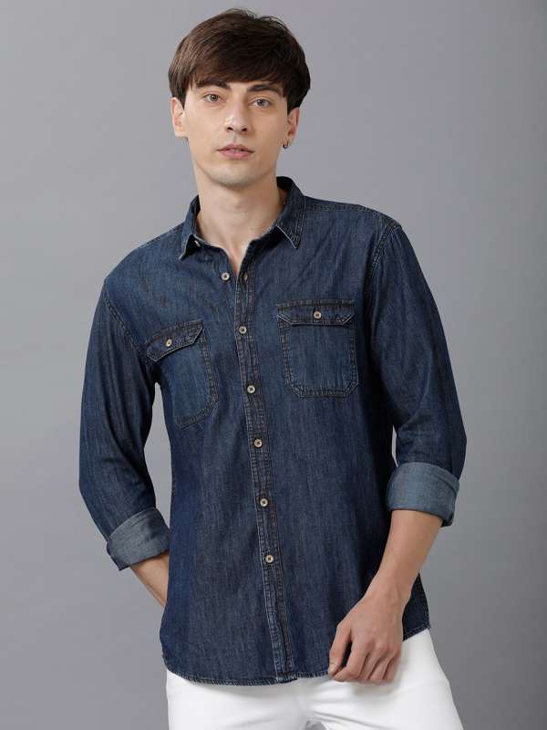 Jeans shirt sales myntra