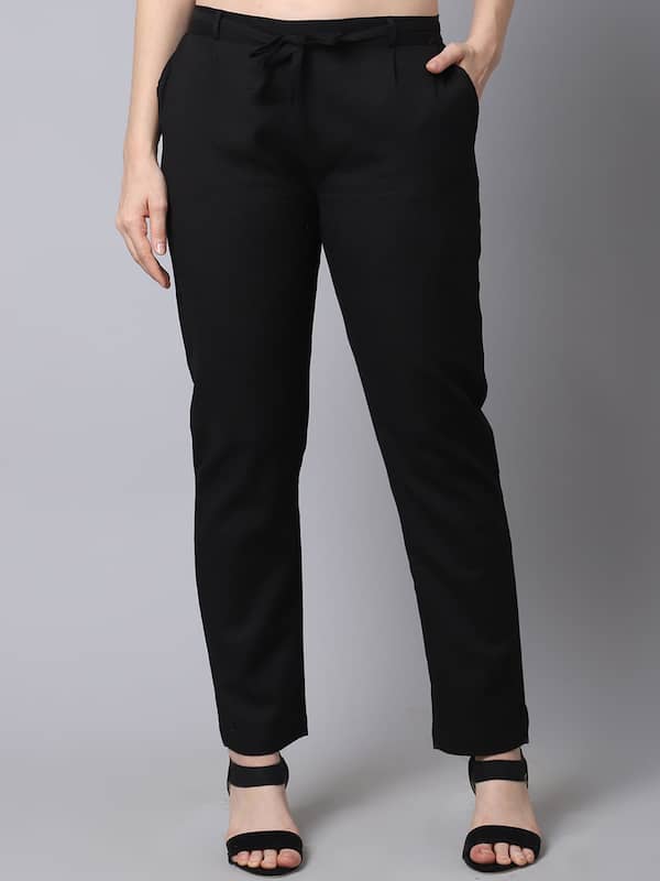 Details 58+ black cigarette trousers latest - in.cdgdbentre