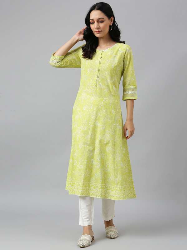 W anarkali cheap kurtas online