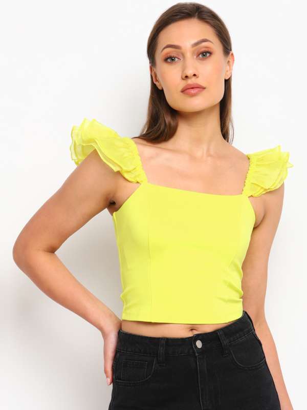 Cover story discount yellow top