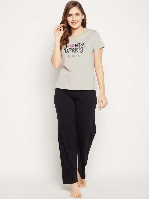 Clovia Cotton Night Suits Buy Clovia Cotton Night Suits online in India