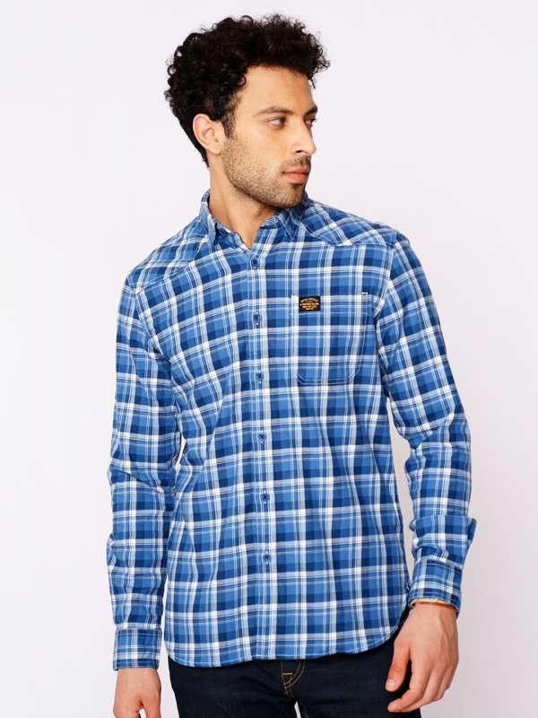 Royal Blue Shirt Buy Royal Blue Shirt online in India