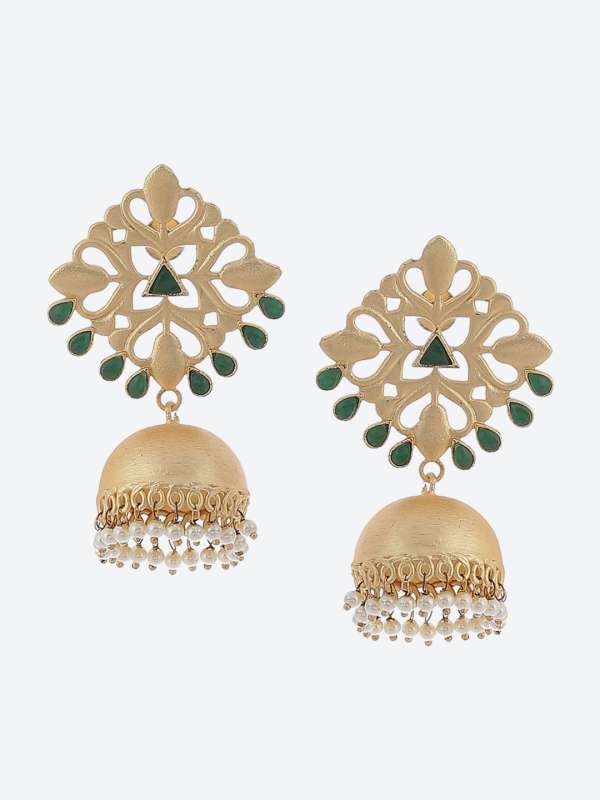 Latest gold jhumka designs 2018 online