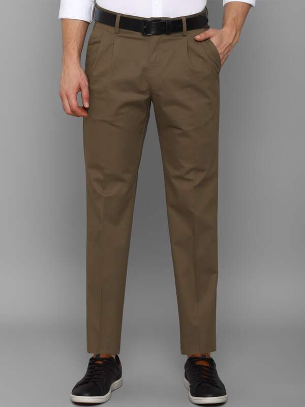 Buy Customized Men Blue Cotton Gurkha Trouser Double Pleats High Online in  India  Etsy