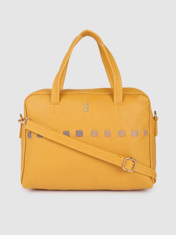 Baggit yellow best sale handbag